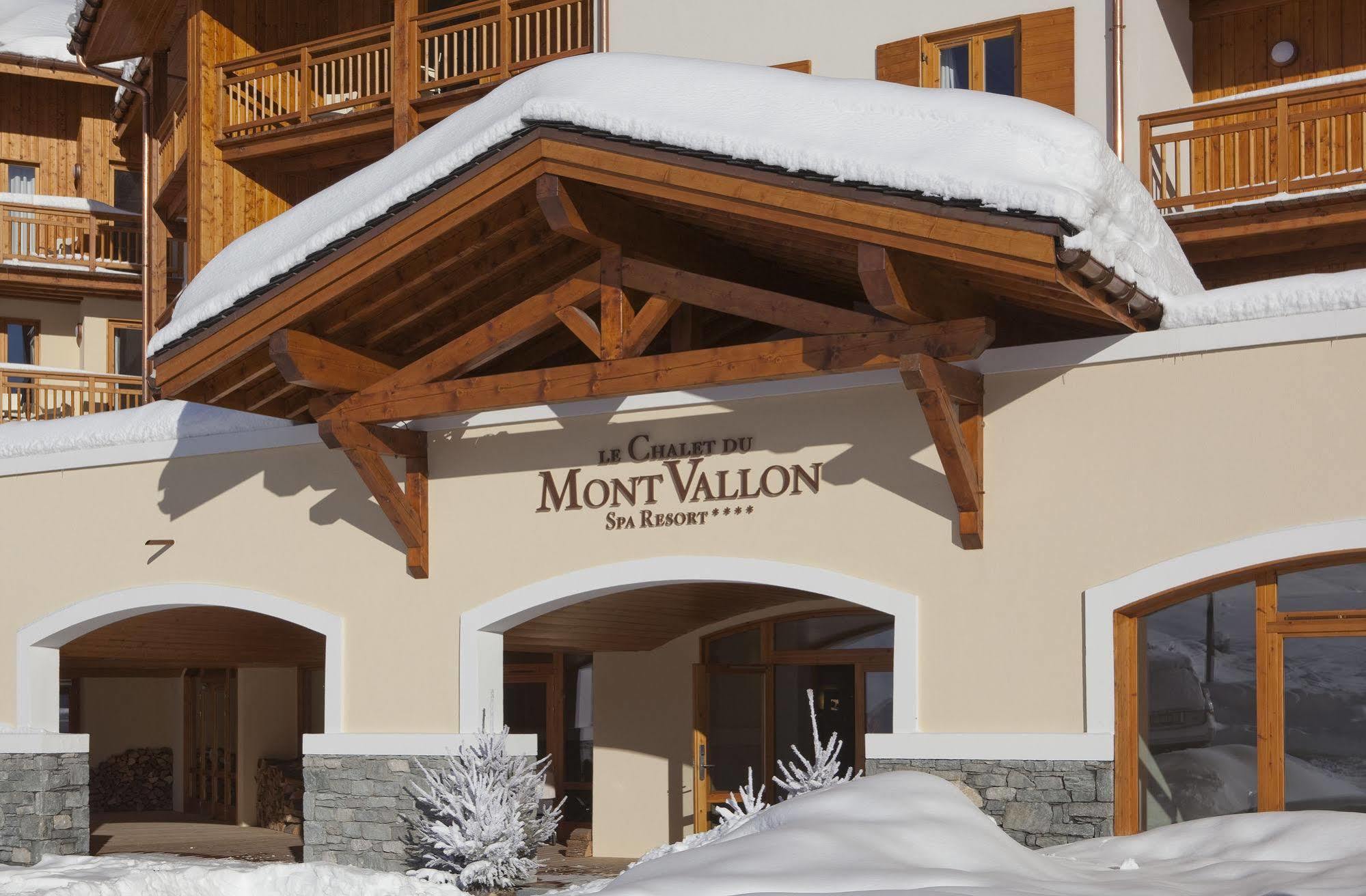 Le Chalet Du Mont Vallon Spa Resort Les Menuires Ngoại thất bức ảnh